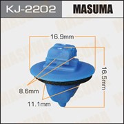 Masuma Kj-2202 Клипса