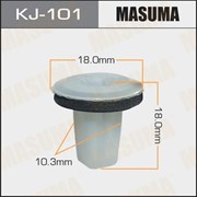 Masuma Kj-101 Клипса