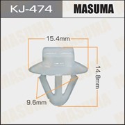 Masuma Kj-474 Клипса