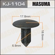 Masuma Kj-1104 Клипса