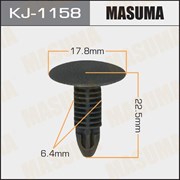 Masuma Kj-1158 Клипса