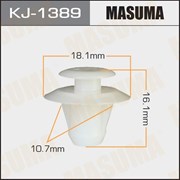 Masuma Kj-1389 Клипса