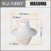 Masuma Kj-1497 Клипса
