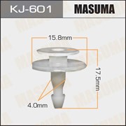 Masuma Kj-601 Клипса