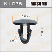 Masuma Kj-036 Клипса