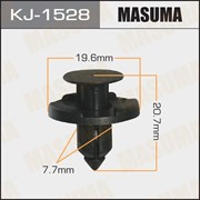 Masuma Kj-1528 Клипса