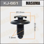 Masuma Kj-661 Клипса
