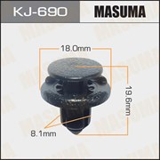 Masuma Kj-690 Клипса