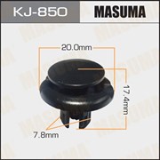 Masuma Kj-850 Клипса