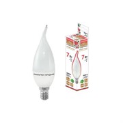 Tdm Народная Лампа светодиодная  E14, 7W, 3000K, 230V, свеча   sq0340-0191