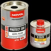 Novol Pr 300 Ms 4+1 Грунт серый с отвердителем  1л+0.25л   37011/35822