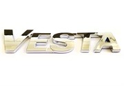 Шильдик крышки багажника Vesta  хром  старого образца