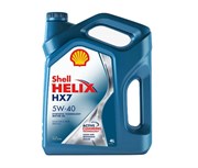 Shell Helix Hx7 5W40 Масло моторное полусинтетическое  4л   550040341