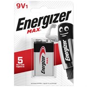Energizer Max 522/9v Батарейка алкалиновая крона  9V   1шт