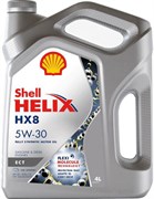 Shell Helix Hx8 Ect 5W30 Масло моторное синтетическое  4л   600040225