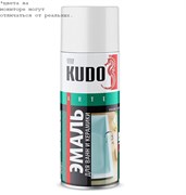 Kudo Ku-1301 Краска аэрозольная для ванн белая  520мл