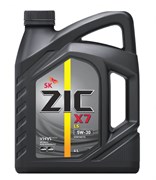 Zic X7 Ls 5W30 Масло моторное синтетическое  4л   162619