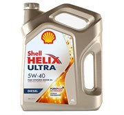 Shell Helix Ultra Diesel 5W40 Масло моторное синтетическое  4л   550040558