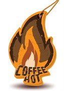 Avs Afp-002 Fire Fresh Освежитель салона картонный  кофе