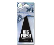 Освежитель салона картонный BIG FRESH  черный лед   pabf-74