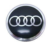 Эмблема на диски алюминиевая AUDI  60 мм   1 шт