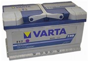 Varta Blue Dynamic АКБ залитая обратной полярности 80Ah  низкий   5804060743132