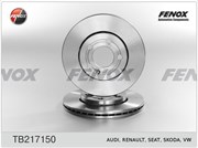Fenox Диск тормозной передний Octavia, Golf 4,5  tb217150