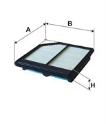 Filtron Фильтр воздушный Civic  05-   ap104/7