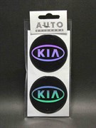 Эмблема на диски и колпаки KIA  60 мм   к-т 4 шт