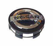 Заглушка для диска штатный размер NISSAN черная  1шт, D60
