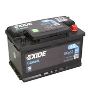 Exide Classic АКБ залитая обратной полярности 65Ah низкий  ec652