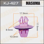 Masuma Kj-427 Клипса  1156B
