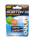 Robiton 950mhaaa-2 Bl2 Аккумулятор  2шт.