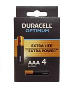 Duracell Optimum Lr03 Aaa Батарейка алкалиновая  4шт.