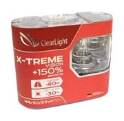 Clearlight X-treme Набор ламп галогеновых 60/55w+150%  H4