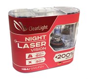 Clearlight Night Laser Набор ламп галогеновых 51w+200%  HB4