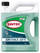 Sintec Арктика Жидкость стеклоомывающая -20°C  4л   614507 37183