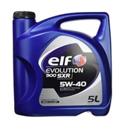 Elf Evolution 900 Sxr 5W40 Масло моторное синтетическое  5л   213913 38998