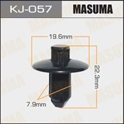 Masuma Kj-057 Клипса