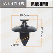 Masuma Kj-1015 Клипса