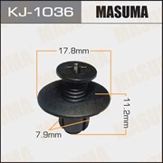 Masuma Kj-1036 Клипса