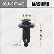 Masuma Kj-1043 Клипса