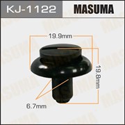 Masuma Kj-1122 Клипса