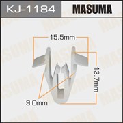 Masuma Kj-1184 Клипса
