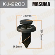Masuma Kj-2288 Клипса