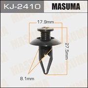 Masuma Kj-2410 Клипса