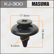 Masuma Kj-300 Клипса