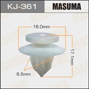 Masuma Kj-361 Клипса