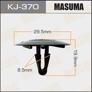 Masuma Kj-370 Клипса