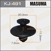 Masuma Kj-491 Клипса